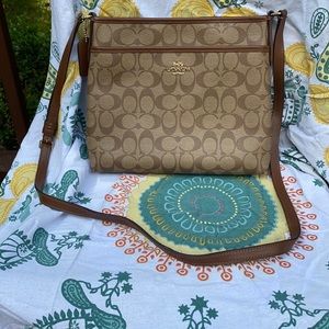 Coach small crossbody File Bag